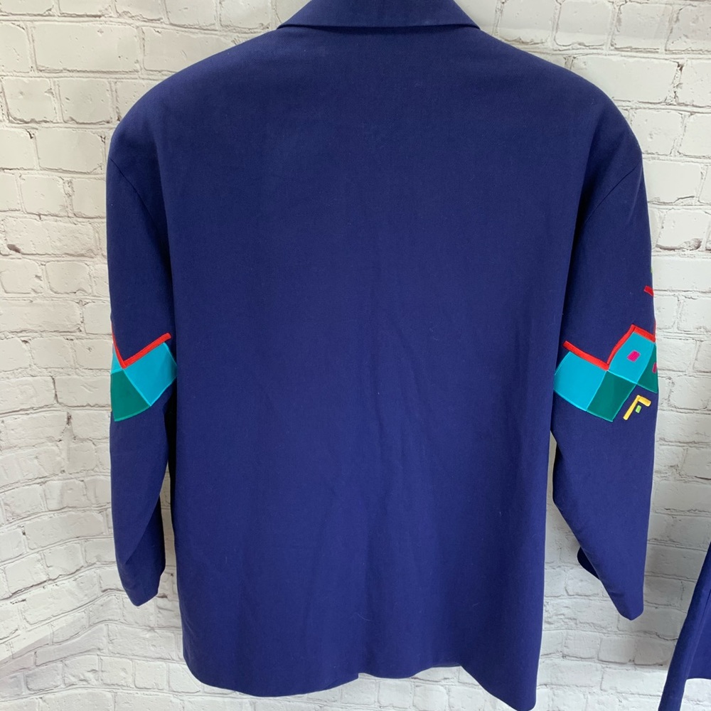 NWT Diffusion 1993 Vintage Tribal Aztec Suit - Picture 2 of 16